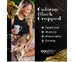 Colotop Black Cropped